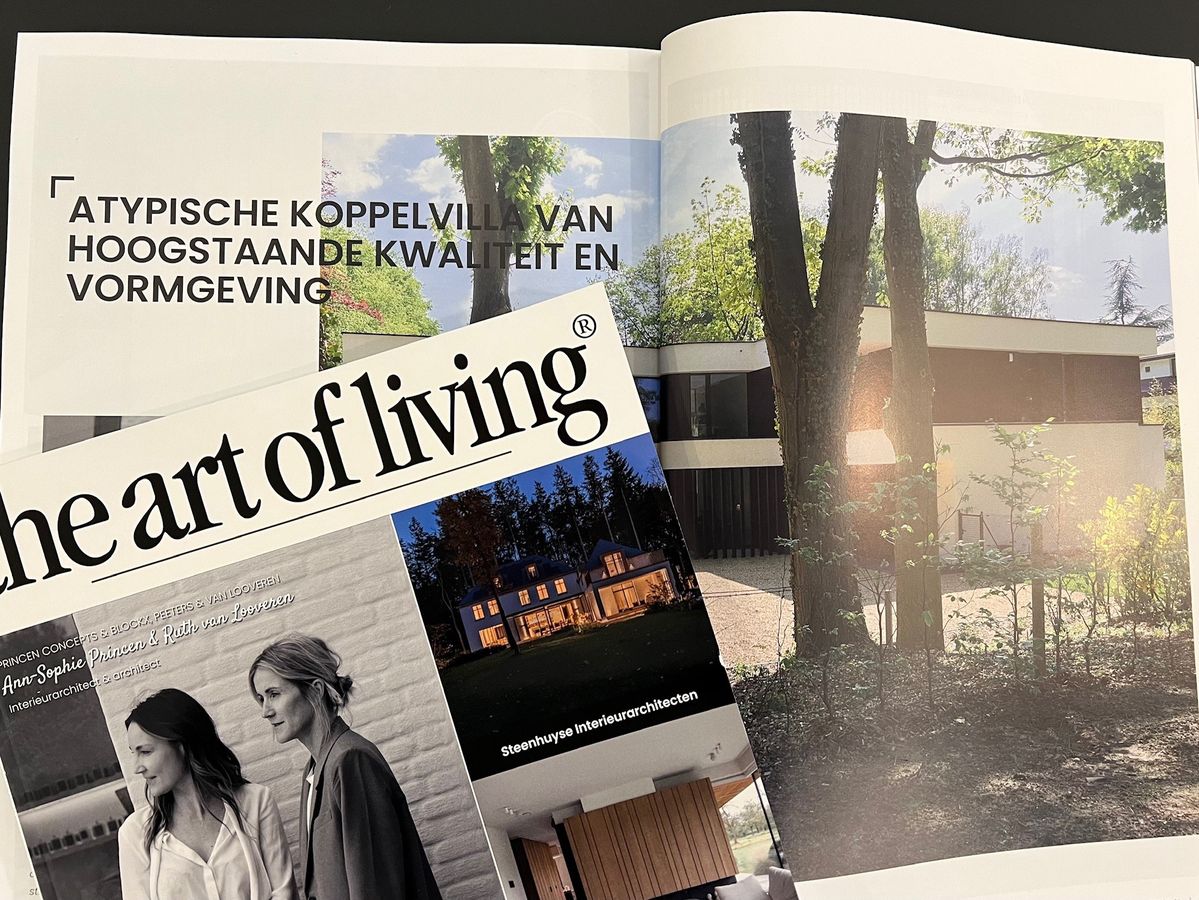 Le projet Manoir II est également mis en lumière par le magazine The Art of Living